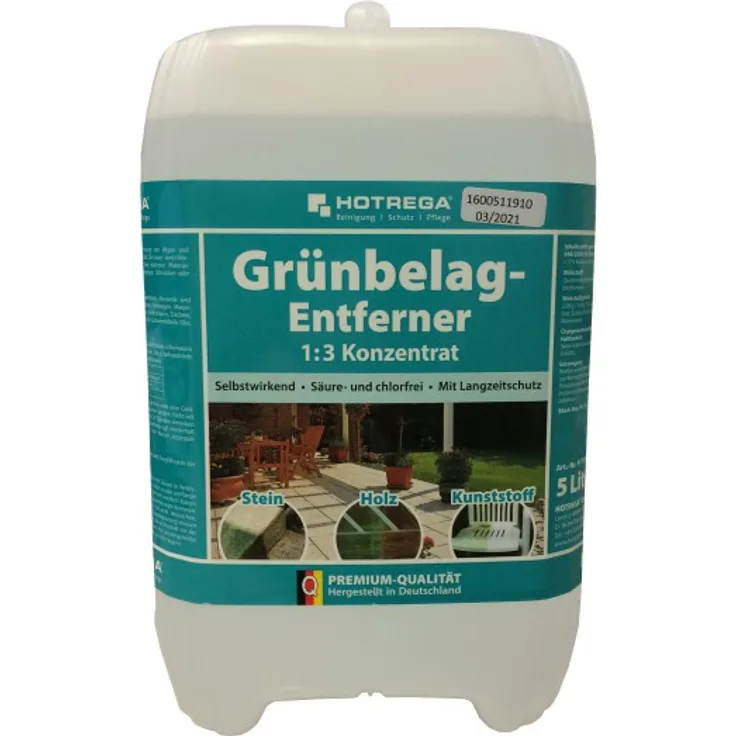 HOTREGA Grünbelag-Entferner 1:3 Konzentrat 5 l