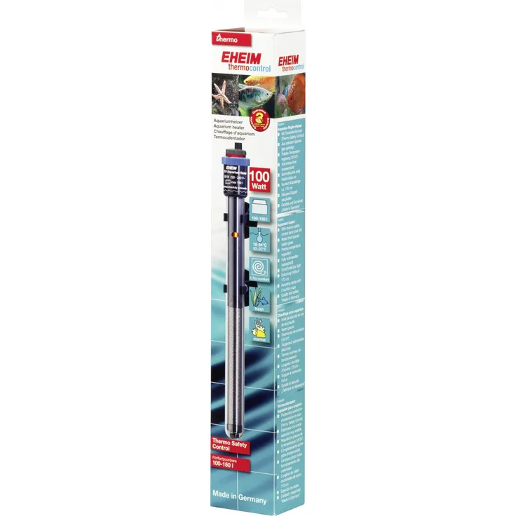 EHEIM thermocontrol 100 Aquarienheizer Präzise Temperatur-Einstellung von 18 bis 34 °C