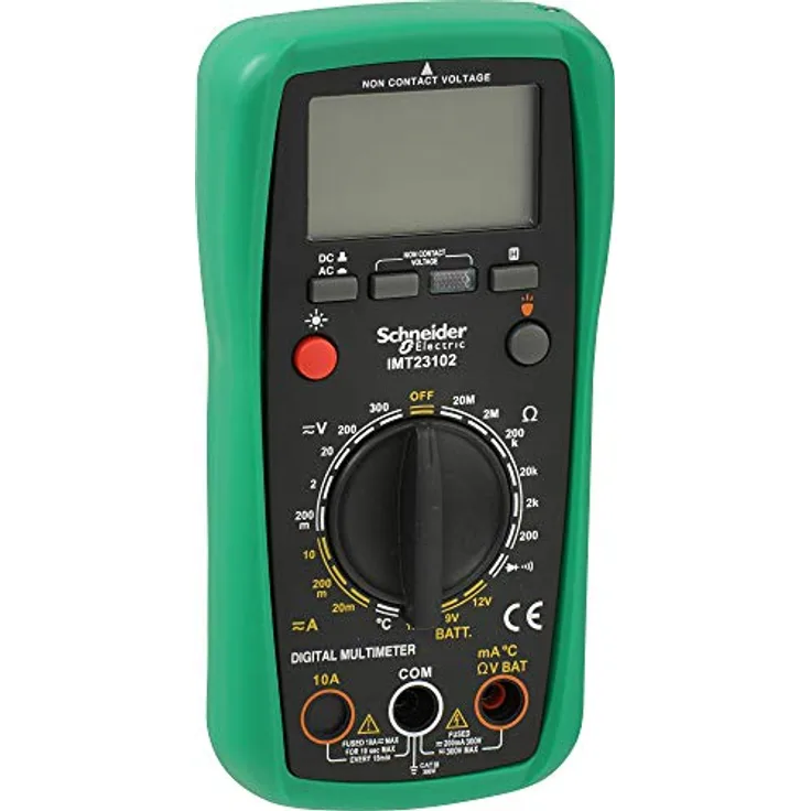 Schneider THORSMAN Digital Multimeter mit LCD-Display beleuchtet Kategorie 3 - 300V