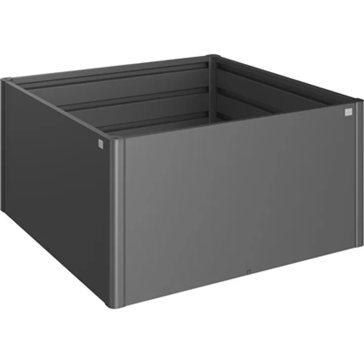 Biohort Hochbeet 1,5x1,5 152 x 152 cm dunkelgrau, metallic Metall Hochbeet
