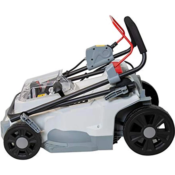 IKRA Akku Rasenmäher Mulchmäher ICM 2-2037 inkl. 2x Akku & Doppel-Schnellladegerät, 40 l Fangkorbvolumen – Bild 6
