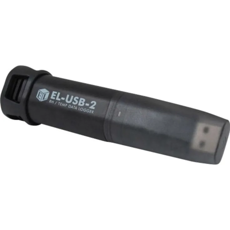 Lascar Electronics Multi-Datenlogger EL-USB-2 Messgröße Temperatur, Luftfeuchtigkeit -35