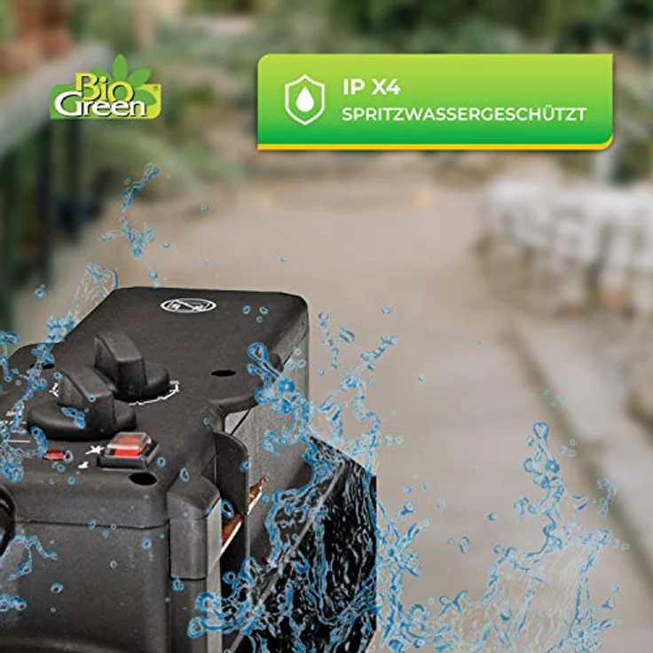 Bio Green Elektrogebläseheizung Phoenix, Gewächshausheizung, Heizung, Gebläseheizung, IP X4, 2800 Watt, 230 V, - PHX 2.8 – Bild 4