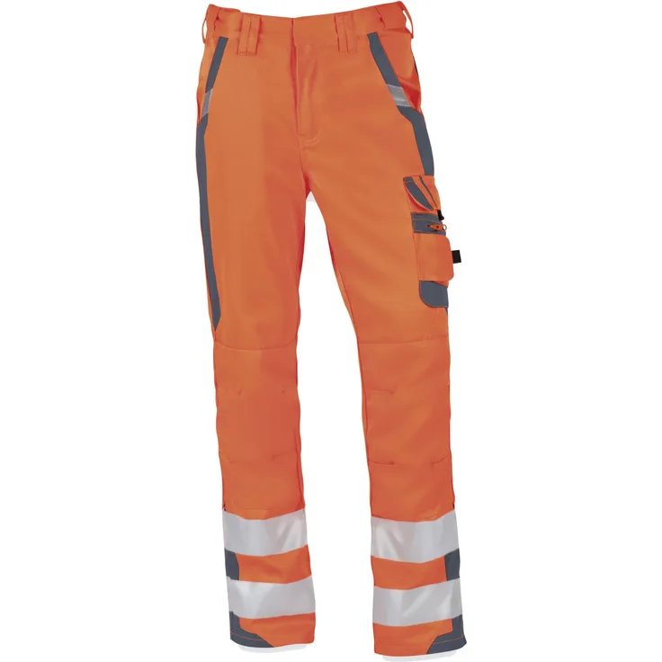 Bundhose Warnschutz orange/grau, Gr. 028 - PKA Klöcker