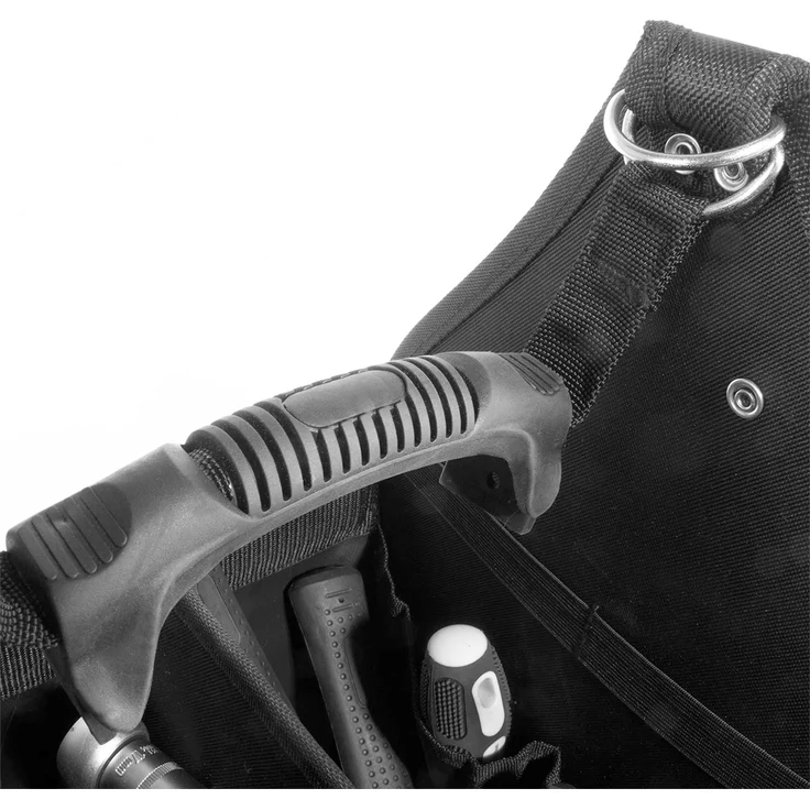 STAHLWERK Werkzeugtasche mit 11 Außentaschen und 2 großen Innenfächern mit jeweils 5 Innentaschen, robuste Montagetasche - Werkzeugkoffer - Werkzeugbeutel mit Tragegriff und Schultergurt – Bild 9