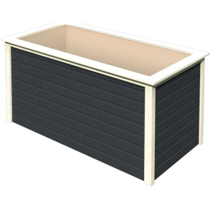 Karibu Hochbeet 2 anthrazit, 173x82x89 cm, 835 Liter – Bild 1