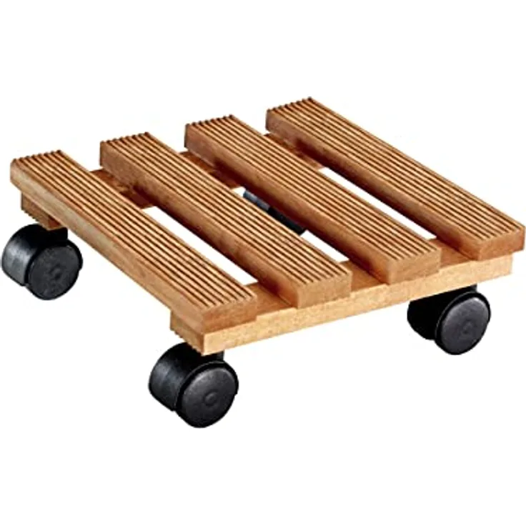 Transporthilfe MM 1192, 42-60 x 5 cm, ausziehbar, 2 Lenk- & 2 Bockrollen Ø 30 mm, 2 Feststeller, Tragkraft 220 kg
