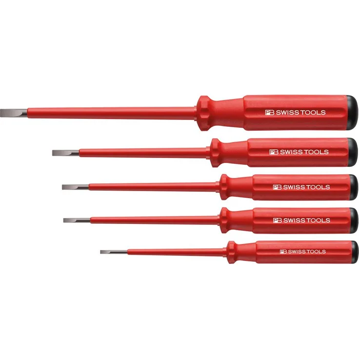 Schraubendreher-Satz VDE 5-teilig Schlitz im Karton Classic PB Swiss Tools