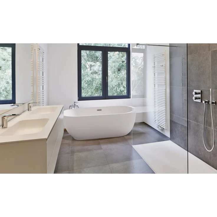 HOME DELUXE Freistehende Badewanne CODO - Weiß – Bild 3