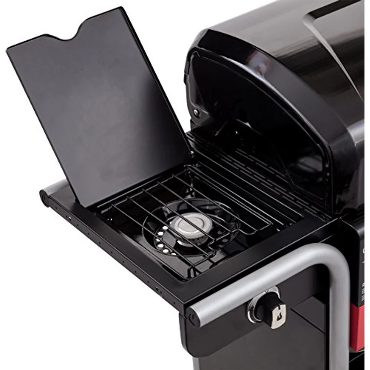 Char-Broil 330 Hybrid Gas2Coal Gasgrill, 3 Brenner, direktes Grillen, indirektes Grillen, für 6-8 Personen, Grillfläche 62 x 43 cm – Bild 4