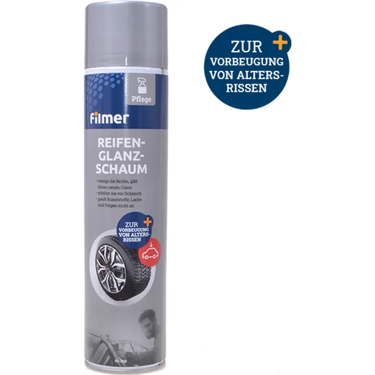 Filmer 60068 Reifenglanzschaum, 600ml