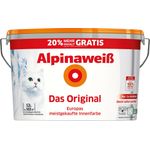 Alpinaweiß Das Original 12 L weiß matt, 20% Gratis