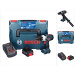 Bosch Professional GSB 18V-150 C Professional Akku Schlagbohrschrauber 18 V 150 Nm Biturbo Brushless + 1x ProCORE Akku 8,0 Ah + Ladegerät + L-Boxx