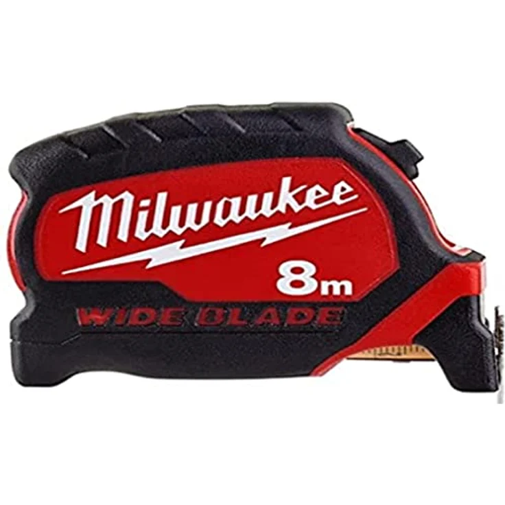 Milwaukee Premium-Bandmaß breit nicht-magnetisch, 33 mm breites Band - Länge: 8 m – Bild 1