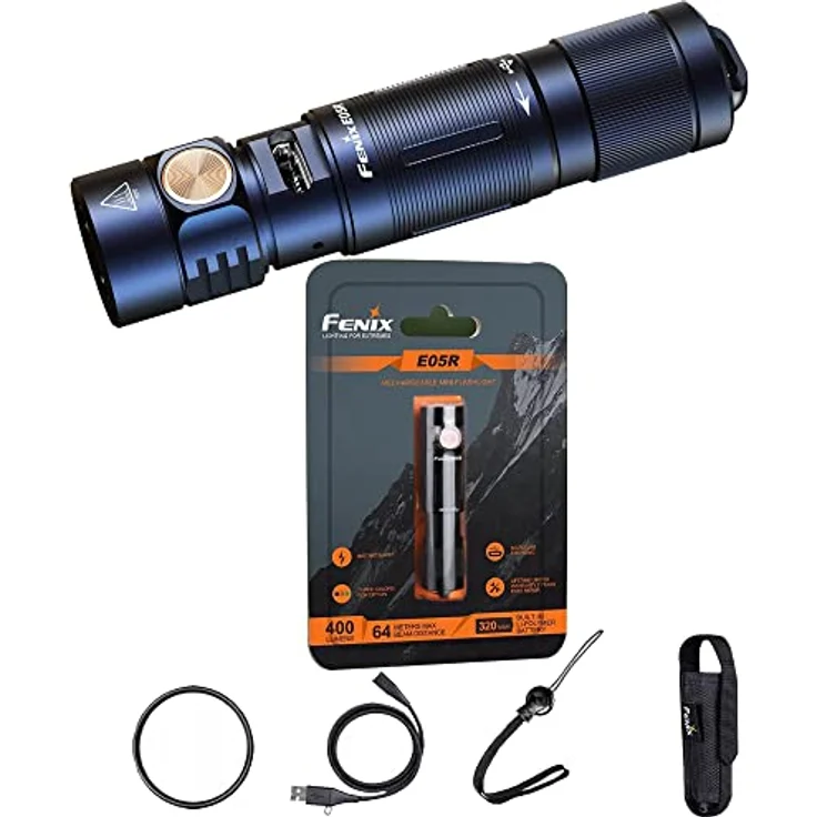 Fenix E05R 400 lm Taschenlampe – Bild 1
