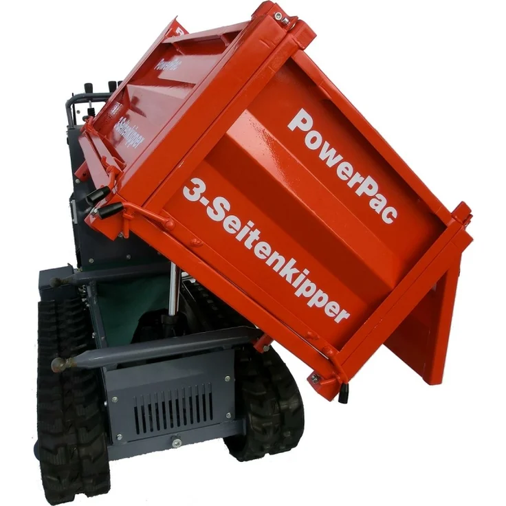 PowerPac Dumper Typ RC1200-3SK Dreiseitenkipper Benzin – Bild 3