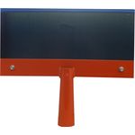 Kerbl Stoßscharre 30cm ohne Stiel Blech 1mm Stärke