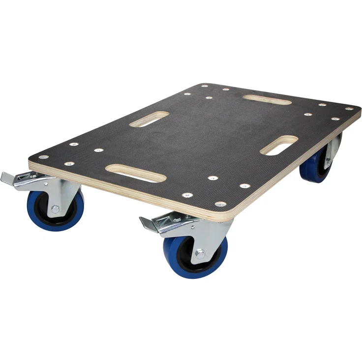 ecd germany Transportroller mit 2x Feststellbremse 40x60 cm belastbar bis 800 kg – Bild 1