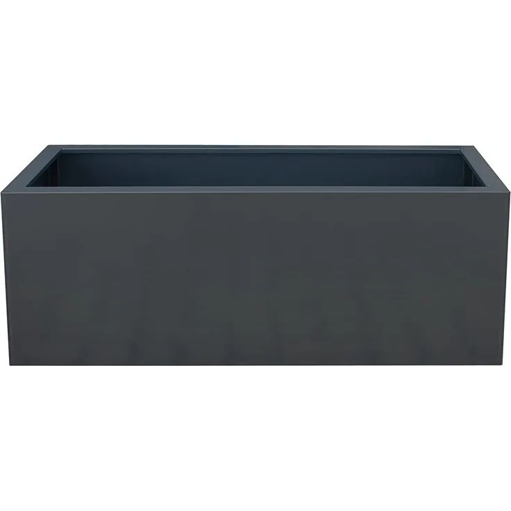 Palatino Exclusive Line Hochbeet - Pflanzk??bel LOTTE aus verz. Stahl anthrazit 150 x 40, Höhe 50 cm, modular