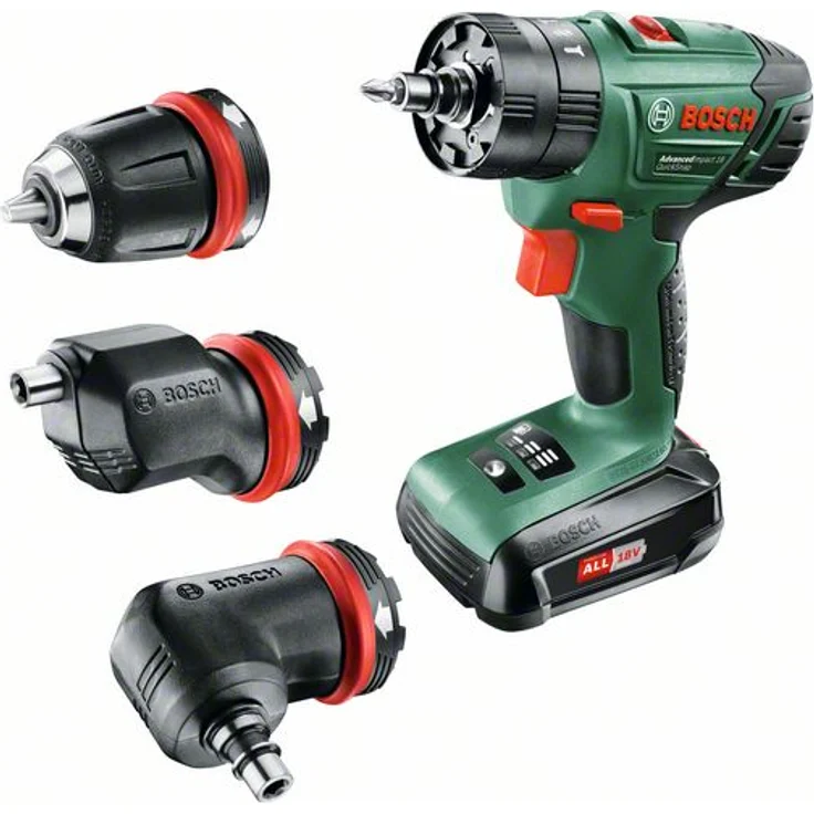 Bosch Schlagbohrschrauber AdvancedImpact 18 (1x1,5 AH Akku,18 Volt System,Quicksnap Technologie,Karton) – Bild 2