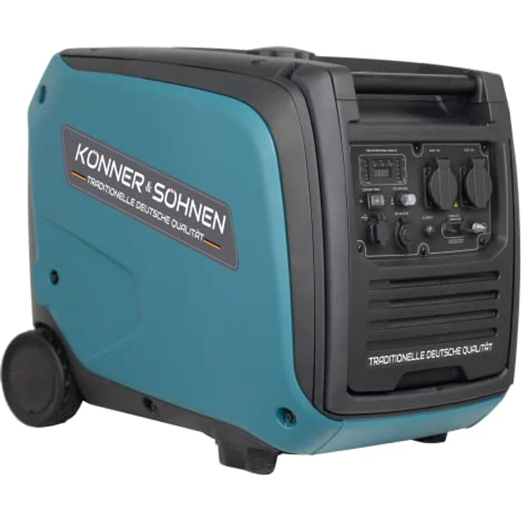 Könner&söhnen - KS 4000iE S Invertergenerator. Schalldichtes Gehäuse (68 dB Lpa 7 m). Höchstleistung 4000 W, 2x16 A (230 V), 2 USB-Anschlüsse, – Bild 7