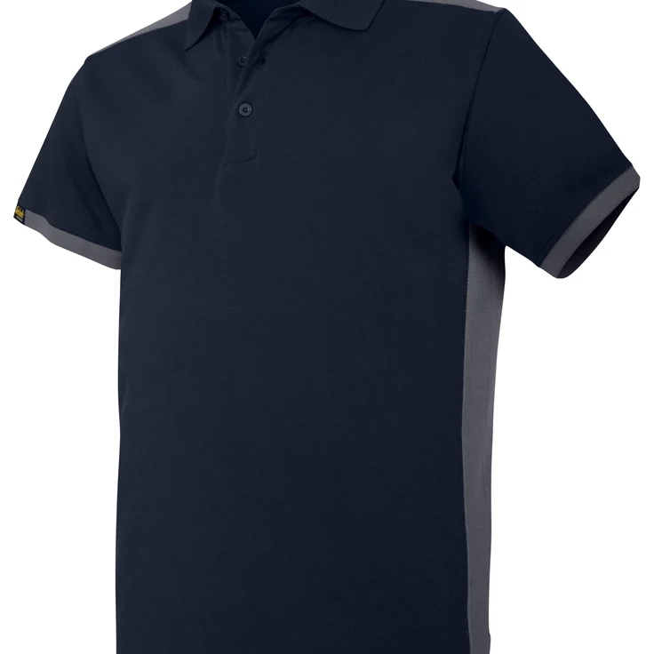 Snickers Workwear 2715 AllroundWork Polo-Shirt, Stahlgrau-schwarz, Gr.L – Bild 7