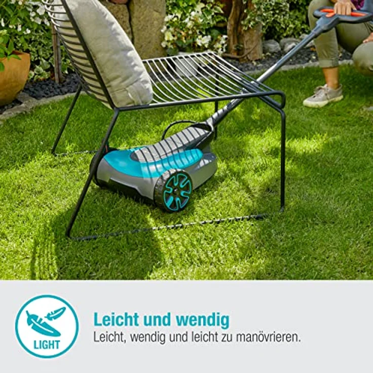 GARDENA 14620-20 Akku-Rasenmäher HandyMower 22-18V P4A, Ready-To-Use Set, Schnitthöhe 30-50 mm, mit Akku und Ladegerät – Bild 5
