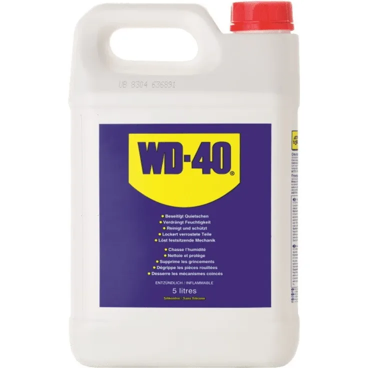 WD-40 WD40 5 liter Rostlöser Schmiermittel Multifunktionsöl - Kanisterware