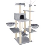 tectake Kratzbaum Lilou 165cm - grau