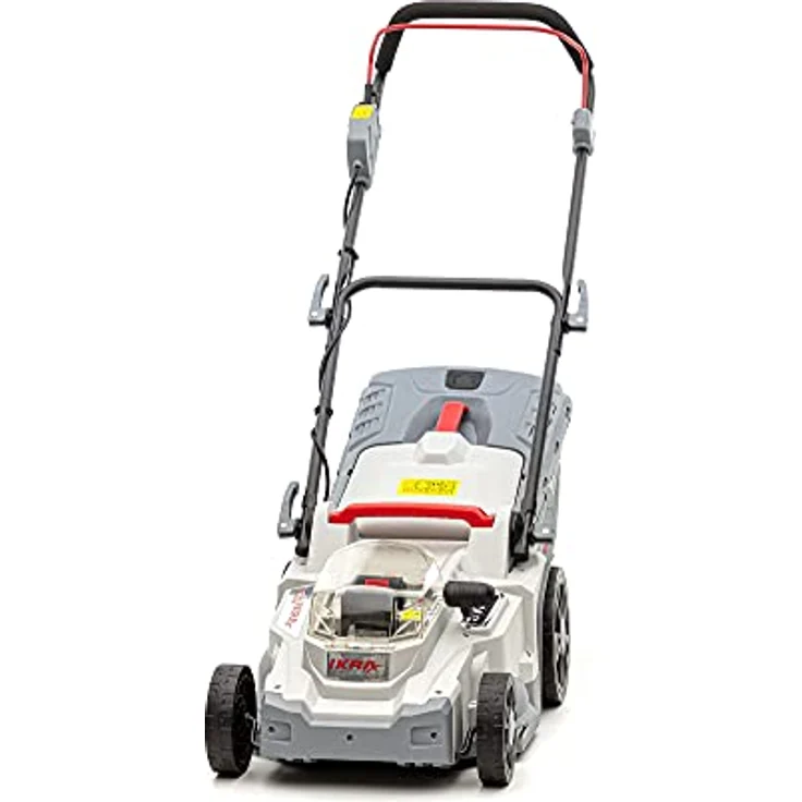 IKRA Akku Rasenmäher Mulchmäher ICM 2-2037 inkl. 2x Akku & Doppel-Schnellladegerät, 40 l Fangkorbvolumen – Bild 2
