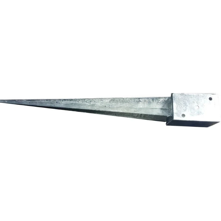 TrendLine Einschlagbodenhülse 90 x 7,1 x 7,1 cm, korrosionsbeständig – Bild 1