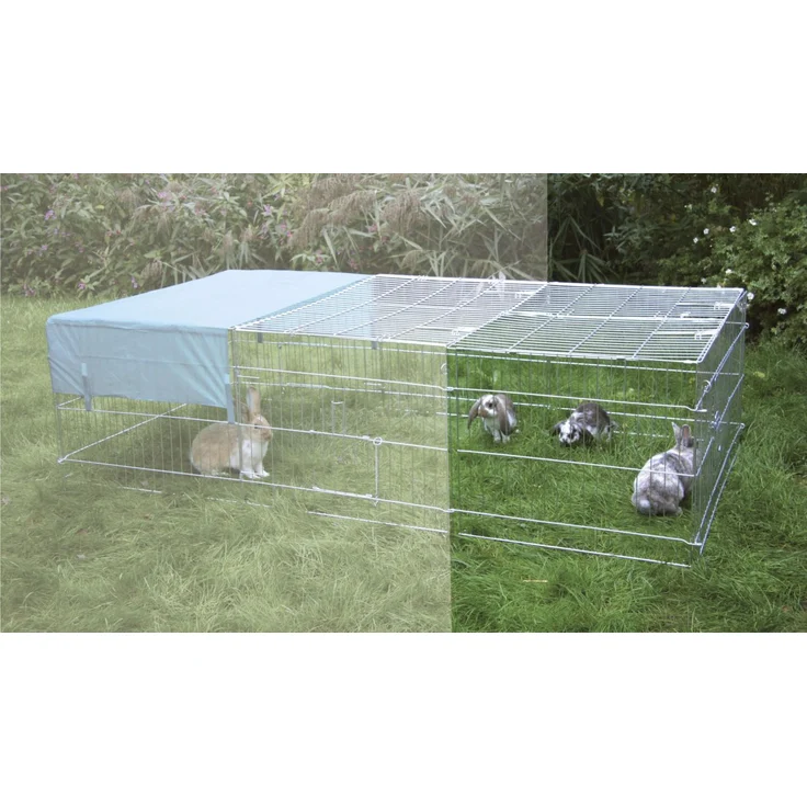 Kerbl Erweiterungsset zu Freilauf- gehege 83172, 72x112x60cm – Bild 1