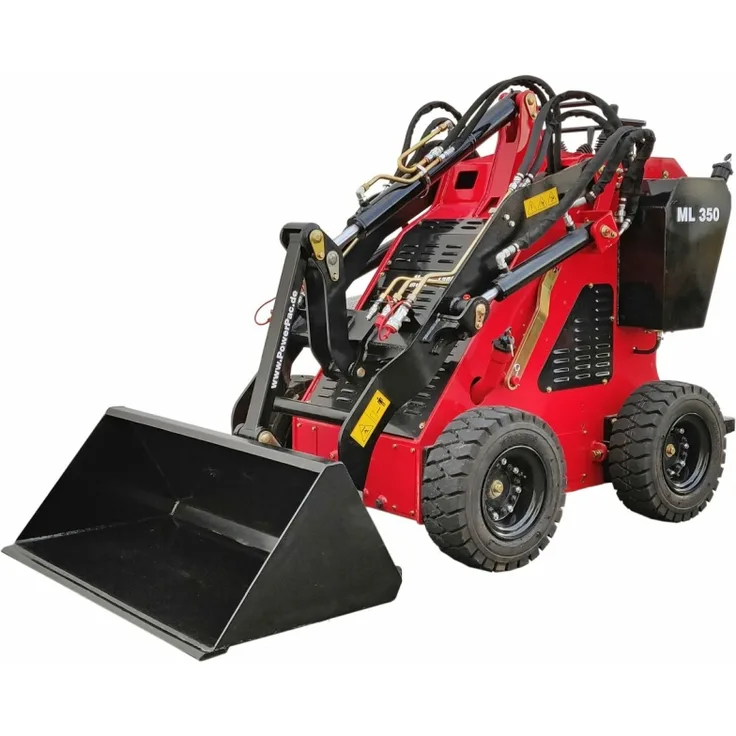 PowerPac Multi-Lader Bagger Typ ML350 mit Räder und Standardschaufel