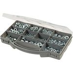 FIXMAN Sechskantmuttern verzinkt Muttern Sortiment 1000 teilig M3 bis M12