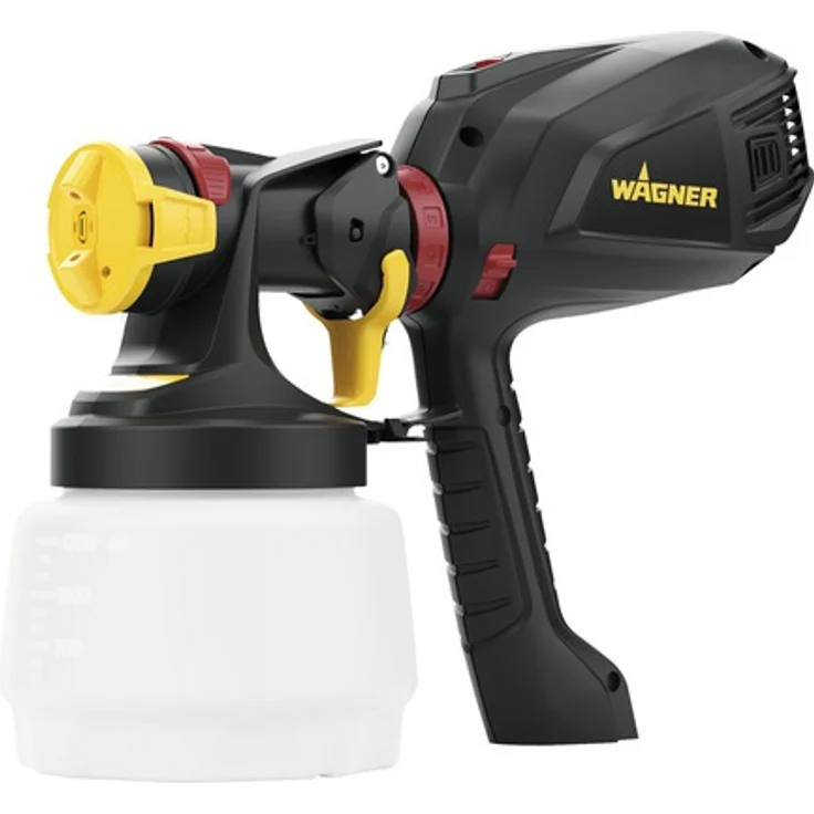 WAGNER Farbsprühsystem W 575 FLEXiO für Dispersions- und Latexfarben, Lacke und Lasuren im Innenbereich, 15 m² in 6 min, Behälter 1300 ml-800 ml, 630 W – Bild 8