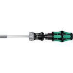 Wera Kraftform Kompakt 27 RA 1 SB Bithalter mit Ratschenfunktion 6-teilig Sechskant-Klinge mit 1/4" Innensechskantaufnahme Dauermagnet