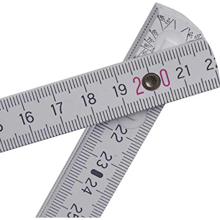 Bernstein 7-502 Zollstock 2m Holz – Bild 3