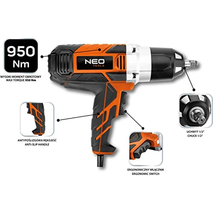 Neo 1020W Schlagschrauber 950 Nm – Bild 2