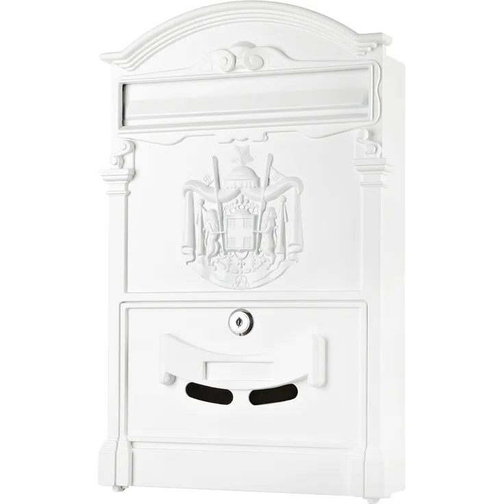 Mucola Briefkastenanlage im antik Design Weiß