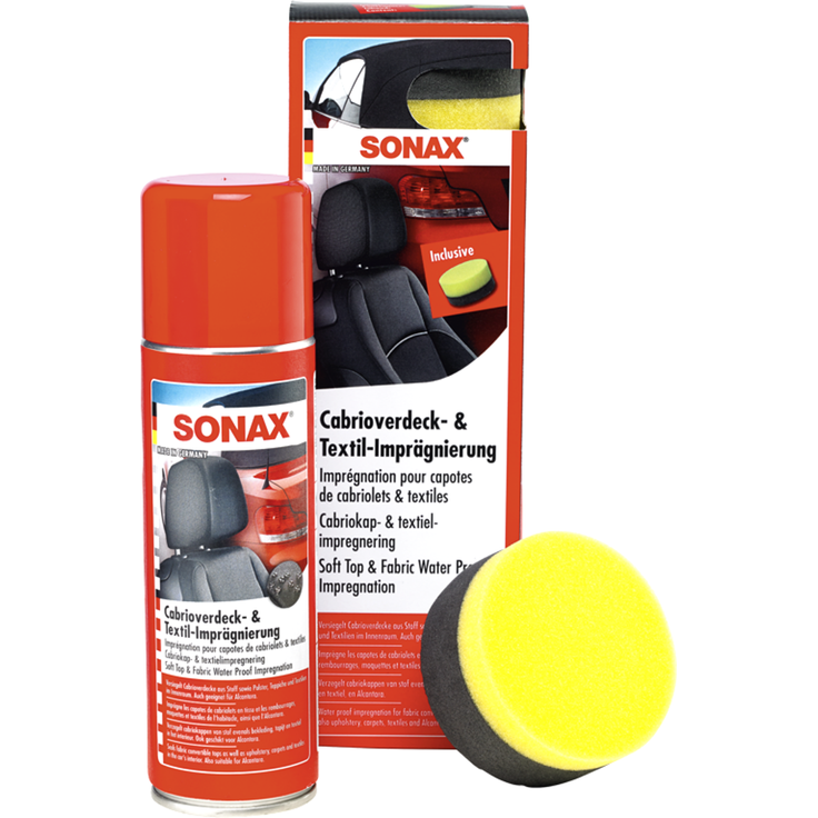 SONAX 03101410  Cabrioverdeck+Textil-Imprägnierung 250 ml