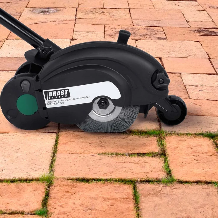 BRAST Rasenkantenschneider 1200Watt einstellbare Kantenführung elektrischer Rasentrimmer Elektro Grasschneider Rasenmäher - Preisvergleich – Bild 3