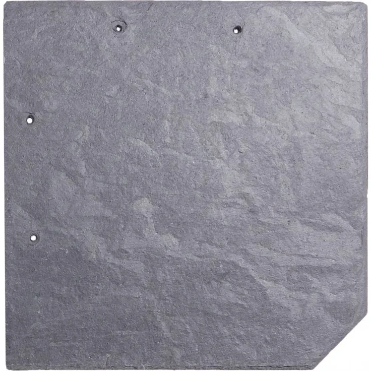 Naturschiefer Wabe 20 x 20 cm anthrazit