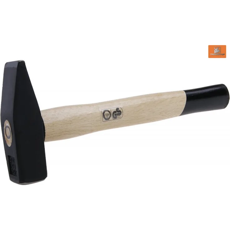 Schlosserhammer mit Holzstiel 1000 gr. DIN 1041