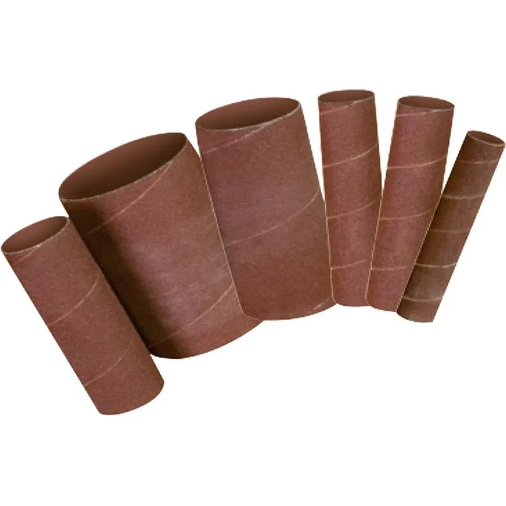 Scheppach Schleifhülsen Spindelschleifer Zubehör Set | 18 Schleifhülsen | für oszillierende Spindelschleifmaschine OSM600 / OSM100 | Körnung 240 | 3 x Ø 13-19 - 26-38 - 51-76 mm | 790340070