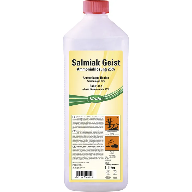 Kluthe Salmiak Geist, 1 L