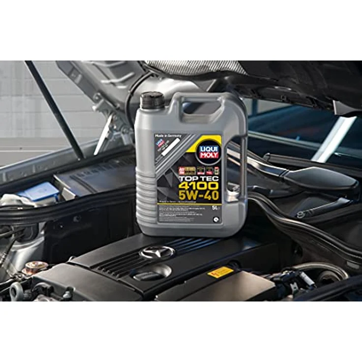 LIQUI MOLY 3701 Motoröl Top Tec 4100 5W-40 Motorenöl Leichtlauf Motor Öl 5 Liter Dieselmotoren, Benzinmotoren, Gasmotoren Synthese Technologie – Bild 2