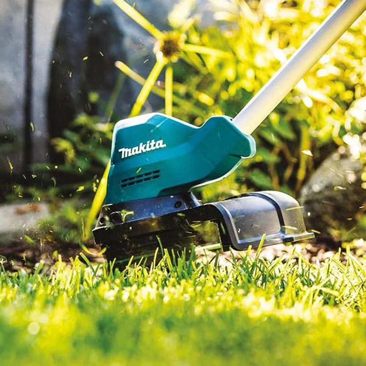Makita DUR181Z Akku-Rasentrimmer, 18 V, ohne Akku, ohne Ladegerät, Schnittbreite: 26 cm, 1,6 mm Fadestärke, Tipp-Automatik – Bild 4