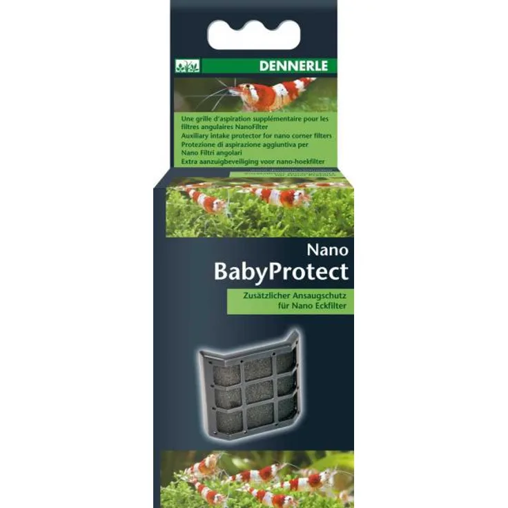 Dennerle Nano Baby Protect Baby-Garnelen Schutzgitter für Nano Eckfilter