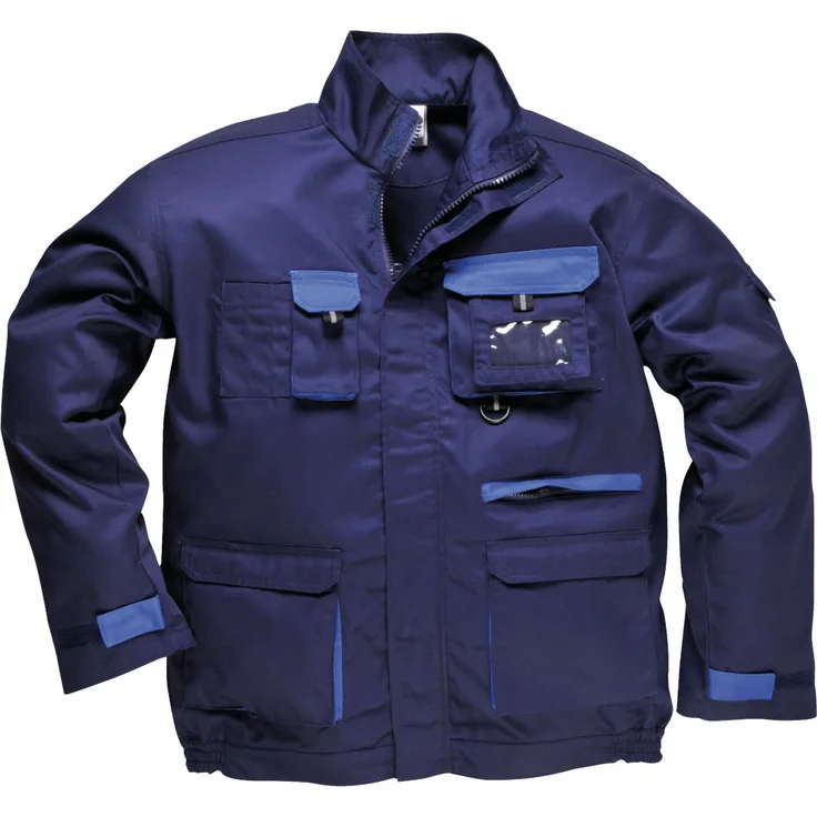Portwest Arbeitsjacke mit 12 Taschen TX10 Blau Gr. XS