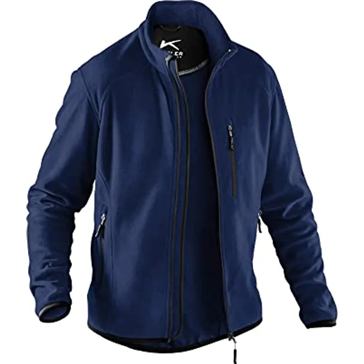 Kübler Fleecejacke, Farbe: dunkelblau, Größe: XL 12425369